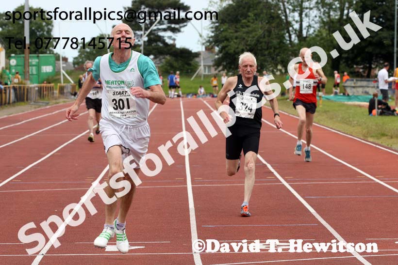 Mens 100 metres, 2019 NEMA Track and Field Champs, Monkton. Photo:  David T. Hewitson/Sports for All Pics